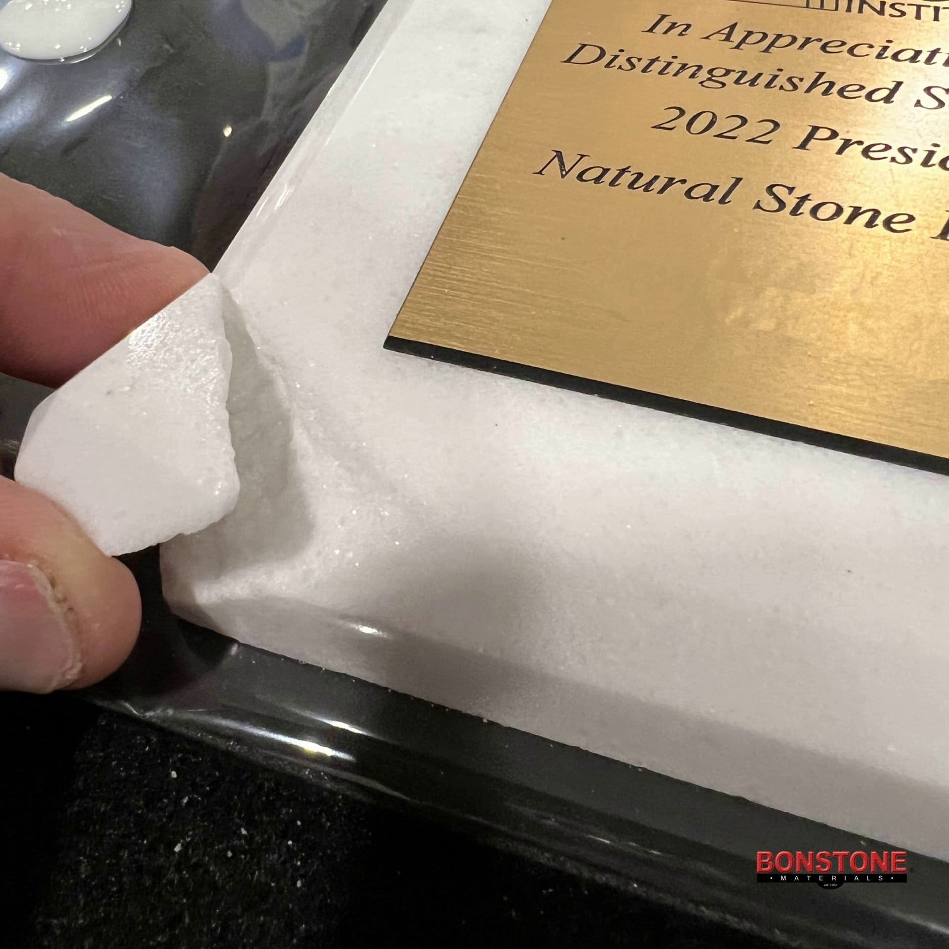 Bonstone Granite & Marble Repair Kit Fix Chips Scratches Breaks